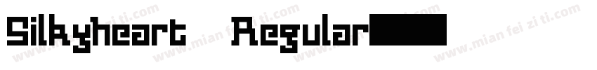Silkyheart Regular字体转换